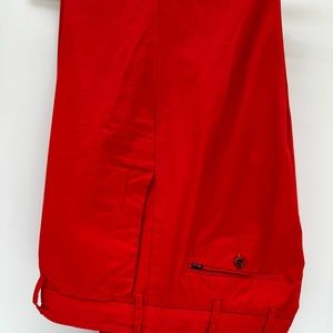 Polo by Ralph Lauren.  Red dress pants.  34 x 32.  EUC!